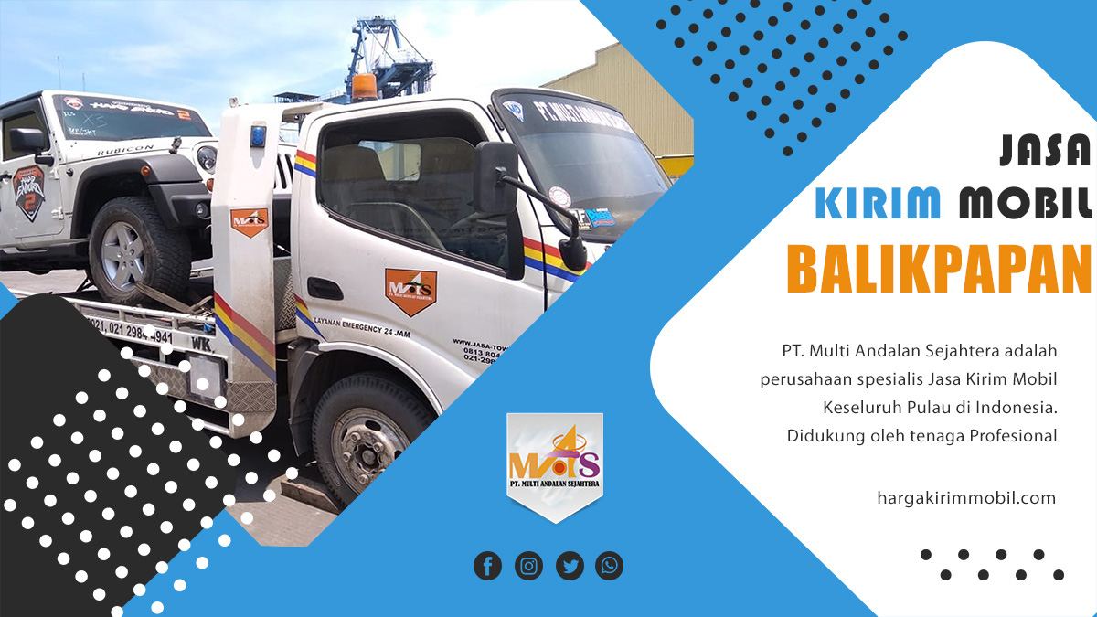 JASA KIRIM MOBIL BALIKPAPAN